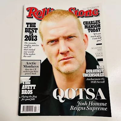 QOTSA / Josh Homme - Rolling Stone Magazine Issue 747 February 2014 • $37.50