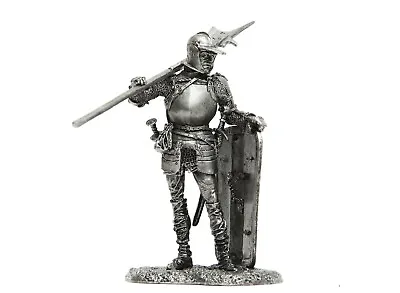 Tin 54mm KN151 European Soldier With A Halberd 1510-25 1:32 Pewter Miniature • $8.99