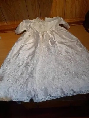 £3 • Buy Vintage Hand Made Christening Gown  