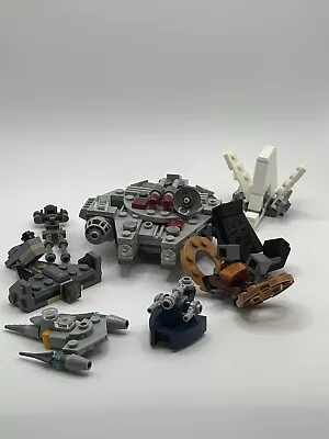 LEGO ~Miscellaneous Built Lot~ Star Wars Official Lego Pieces. • $5
