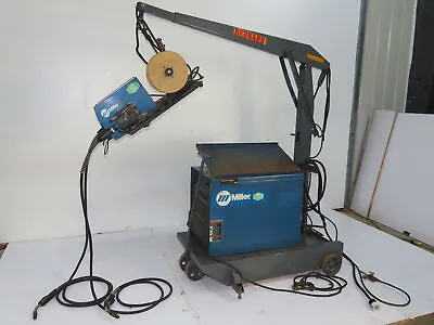 Miller 452 Deltaweld Welder 60  Series Dual Wire Feeder Tweco MIG Benard Boom • $5499