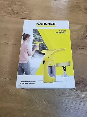 Karcher Window Vac Cordless Rechargeable Vacuum Steam Glass Cleaner - KWI 1 Plus • £49.99