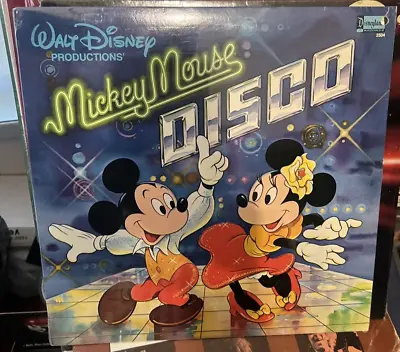 Walt Disney Mickey Mouse Disco LP VINYL 2504 NEW FACTORY SEALED • $29.95