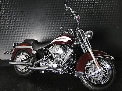 Harley Davidson Motorcycle Model Easy Rod Custom Rider Touring Bike 1 10 Chopper • $249