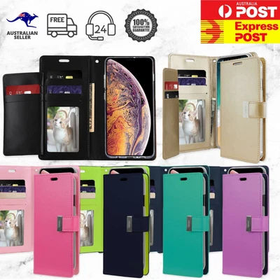 $9.95 • Buy Genuine Mercury Goospery Rich Card Slot Synthetic Leather IPhone Wallet Case