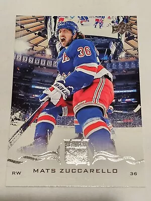 2018-19 Upper Deck UD Series 1 Base #123 Mats Zuccarello • $1.50