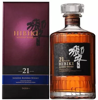 Hibiki 21yo Whiskey • $2420