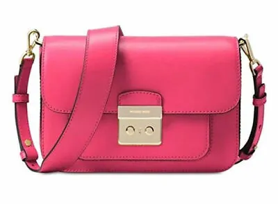 Michael Kors Sloan Editor Rose Pink Leather Shoulder Bag • $148