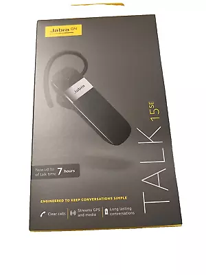 Jabra Talk 15 SE Bluetooth Wireless Headset New • $24.99