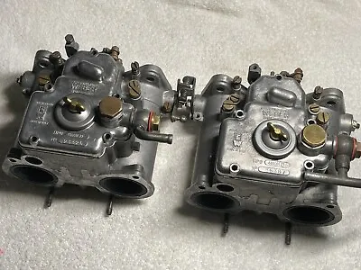 Alfa Romeo 105 SERIES GIULIA SPRINT GT VELOCE WEBER 40 DCOE 27 PAIR CLEANED • $2498