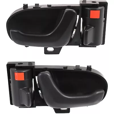 Interior Door Handle For 92-94 Geo Metro 92 Chevrolet Metro Set Of 2 Front Black • $17.58