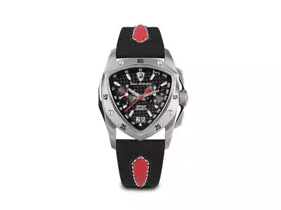 Tonino Lamborghini New Spyder Quartz Watch Black 43 Mm Chronograph TLF-A13-1 • $1375