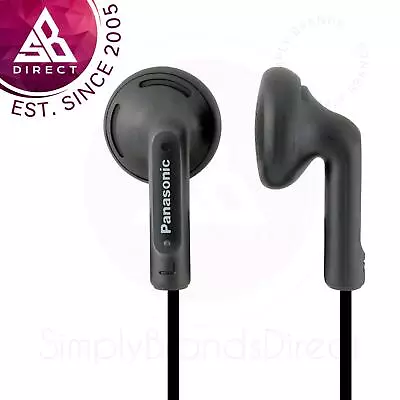 Panasonic RP-HV094 In-Ear Only Stereo Earphones For Smart Phone/MP3 Player│Black • £5.57