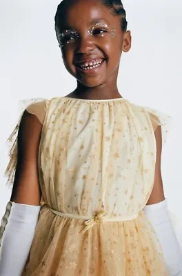 Zara Lovely Girls Rhinestone Fairy Costume - Age 8/10 (130/140) - BNWT • £7.99