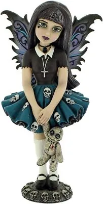 Nemesis Now Noire Fairy Figurine Black 14cm Resin • $49.71