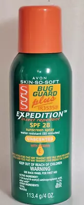 Avon SSS BUGB GUARD Plus Insect Repellent And Sunscreen SPF 28 • $14.99