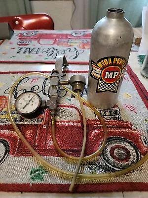 Vintage Fuel Injection Cleaner Injector Vacuum Canister  • $19.95