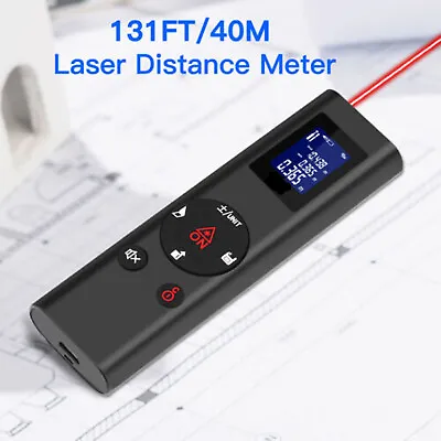 USB MINI LCD Digital Laser Distance Meter Rangefinder Measure Range Finder Tool • $18.54