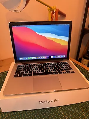 Apple MacBook Pro (Retina 13in Mid 2014) 2.6GHz I5 8GB 128GB SSD Big Sur Silver • £72