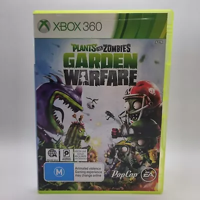 Plants Vs Zombies Garden Warfare Xbox 360 Game AUS PAL • $9.79