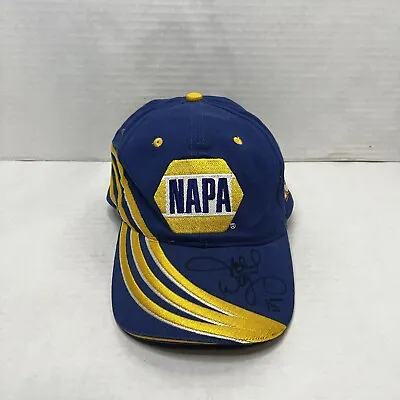 Michael Waltrip #15 Signed Autographed Napa NASCAR Chase Blue Racing Hat Cap • $19.95