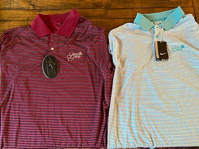 Lot Of 2 New Grand Geneva Golf Polo Shirt Mens XL Nike/ Greg Norman NWT • $49.95