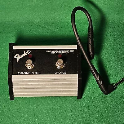 Fender 2 Button Footswitch - Channel Select / Chorus 0029972000 With Chord. • $29.99