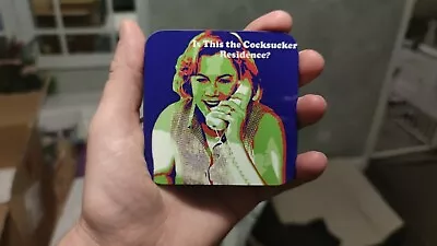 Murder She Wrote Murder She Committed Coaster 9cm 90s Funny Gift • £4.49