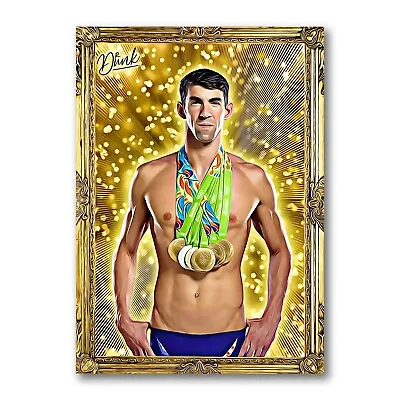 Michael Phelps Gold Getter Sketch Card Limited 19/30 Dr. Dunk Signed • $6.99