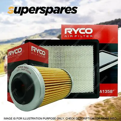 Ryco Oil Air Filter For Holden One Tonner Calais Commodore Ute VZ V6 3.6L • $46.41