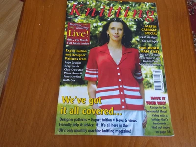 £4.50 • Buy Machine Knitting Monthly Magazine, March 2004 Issue 74