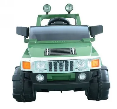 £129.99 • Buy Nice Rare Hummer Style Grn 6v Electric Ride-on Car,age 3-6yrs, Charger,boxed,new