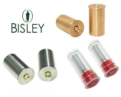 Bisley 12 Gauge SNAP CAPS 12g Pair Shotgun Shooting Plastic Alloy Or Brass • £14.40