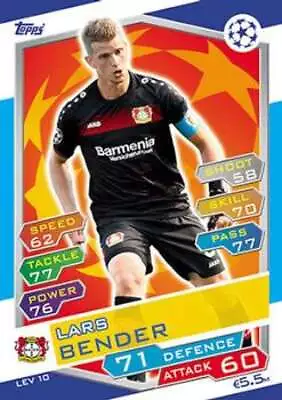 2016-17 Topps Match Attax UCL UEFA Champions League EPL Pick From List ARS-LEV • $1.99