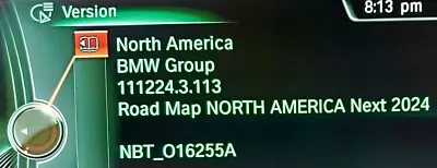 Genuine BMW North America Next 2024 MAP Navigation Update + FSC Code • $16.50