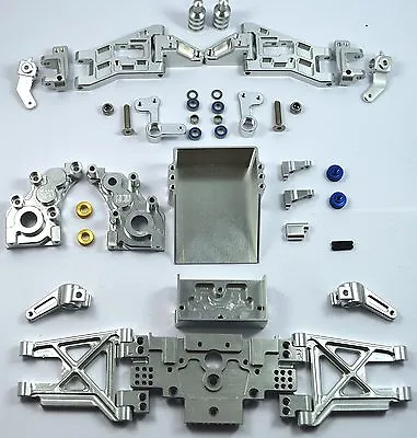Dhawk Racing Aluminum Conversion Kit Silver For Team Associated RC10 Worlds Car  • $337.20
