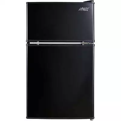 Arctic King 3.2 Cu Ft Two Door Mini Fridge With Freezer BlackE-StarARM32D5ABB • $129.72