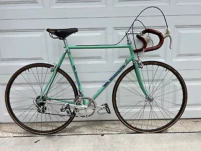 1983 Bianchi Super Leggera Celeste 57cm Vintage Bicycle Italy Campangolo RARE • $3800
