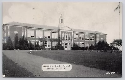 Postcard Mendham Public School Mendham New Jersey • $5.09