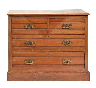 A Stunning Edwardian Walnut Chest Of Drawers • £380