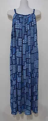 1K4832 LADIES LONG SUMMER MAXI DRESS Plus Size 26  28 30 32  $50 NEW WITH TAGS • $50
