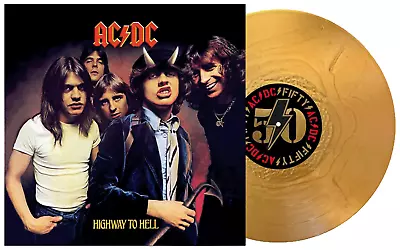 AC/DC - Highway To Hell (LP) - 50th Anniversary Gold Vinyl • $93