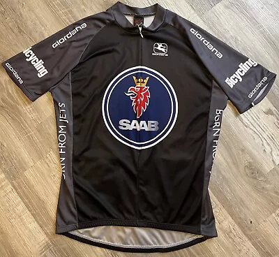 Giordana Saab Bicycling Jersey Mens XL • $25