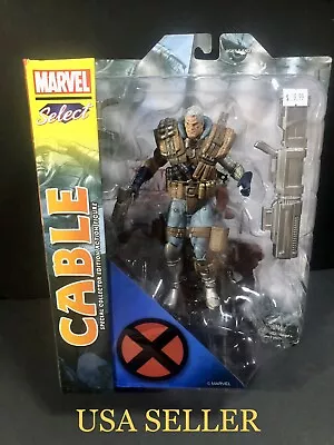 Collectors ￼Edition Diamond Select Toys Marvel Select: Cable Action Figure 🔥 • $29.99