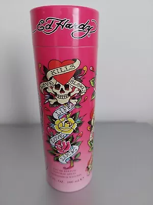 Ed Hardy 100ml Edp Spray For Her - New & Boxed - L@@k • £14.99