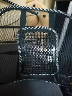 $11.65 • Buy Vent Massage Cushion Mesh Back Lumber Support Office Chair Desk Car Seat  ^^f