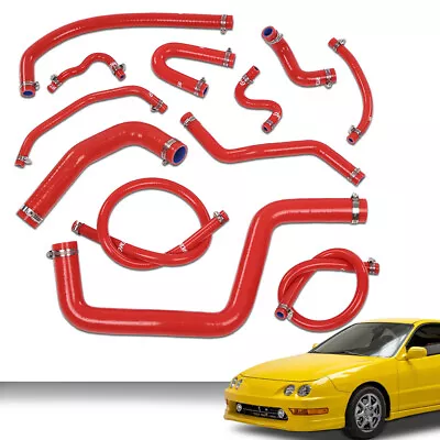 Silicone Radiator Hose Kit Fit For Honda Acura Integra DB7 DC4 RS LS GS SE B18B1 • $67.07