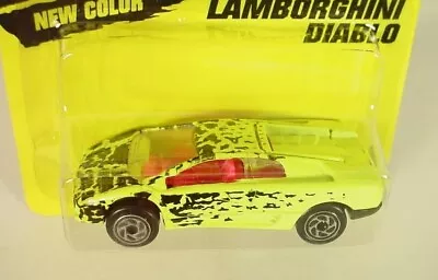 Matchbox # 22 Flo Yellow Lamborghini Diablo Mb22-h10 • $1.73