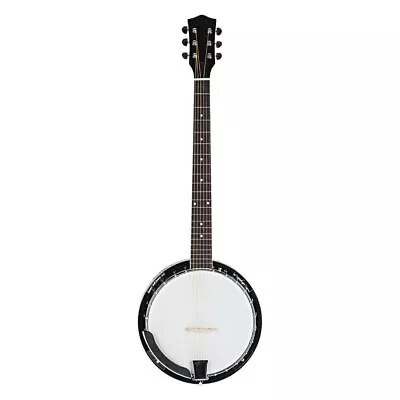 Sapelli Notopleura 6 String Resonator Banjo Guitar With Allen Wrench Screwdriver • $130.57