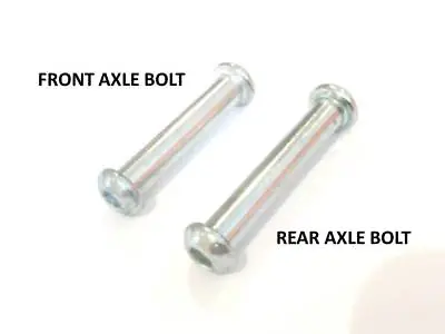 Push Stunt Scooter Smooth Axle Bolt And Nut To Fit Mx Madd Micro Mpg • £6.95